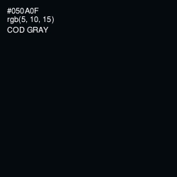 #050A0F - Cod Gray Color Image
